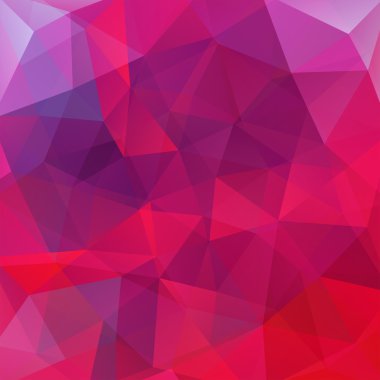 pembe, mor üçgenler, vektör çizim oluşan arka plan