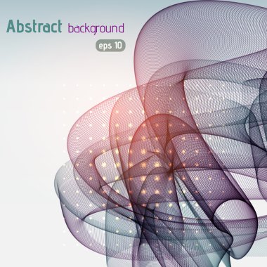 Düzgün çizgilerle soyut arka plan. Renk dalgaları, desen, sanat, teknoloji duvar kağıdı, teknoloji arka plan. Gri, turuncu, pembe renkler