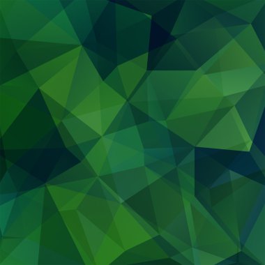 Soyut geometrik stil arka plan. yeşil iş arka plan Vektör illüstrasyon