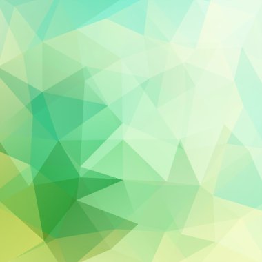 Soyut geometrik stil arka plan. yeşil iş arka plan Vektör illüstrasyon