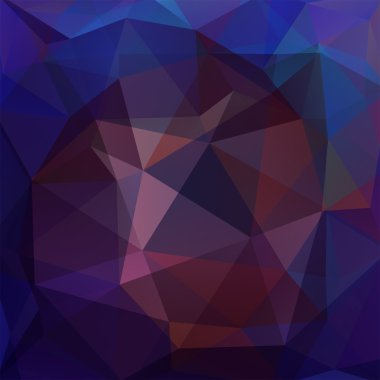 Çokgen arka plan. Kapak tasarımı, kitap tasarımı, web sitesi fon kullanılabilir. Vektör illüstrasyon. Mor, kahverengi renkler.