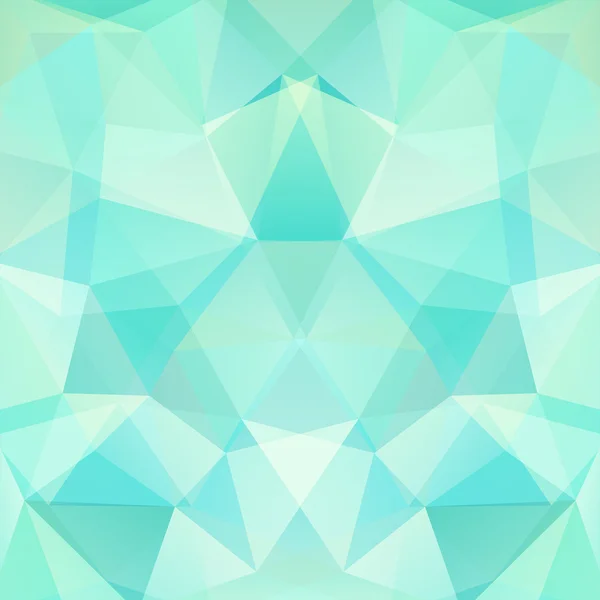 Geometriskt mönster, polygontrianglar vektor bakgrund i blå toner. Illustration mönster vit, blå färger. — Stock vektor