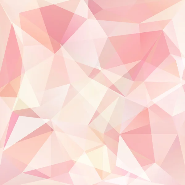 Abstrakter Hintergrund bestehend aus rosa, weißen Dreiecken, Vektorillustration — Stockvektor