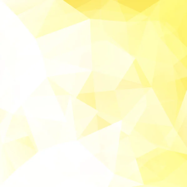Astratto stile geometrico sfondo giallo. Light business background Illustrazione vettoriale — Vettoriale Stock