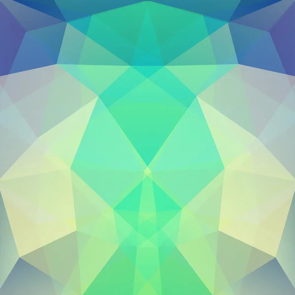 Абстрактный геометрический стиль зеленый фон. Векторная иллюстрация — стоковый вектор