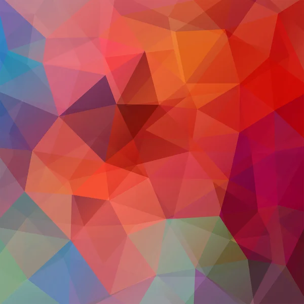 Abstrakter Hintergrund bestehend aus Dreiecken, Vektorillustration — Stockvektor