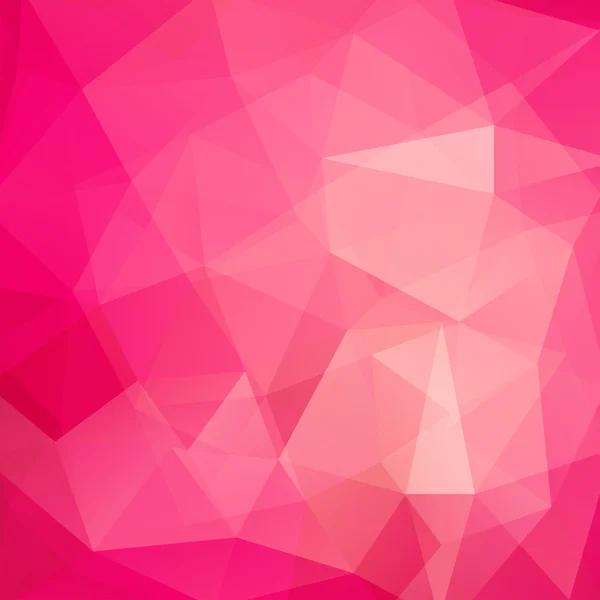 Abstracte achtergrond bestaande uit roze, driehoeken, vector illustratie — Stockvector