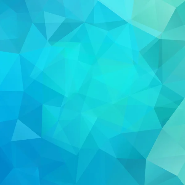 Abstrakter Hintergrund bestehend aus blauen Dreiecken, Vektorillustration — Stockvektor
