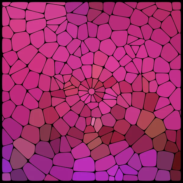 Абстрактный красочный узор. Фон, состоящий из элементов различных форм, выстроенных в стиле мозаики. Векторная иллюстрация. Розовый цвет . — стоковый вектор