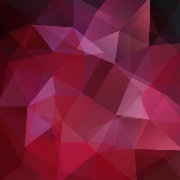 Abstracte veelhoekige vector achtergrond. Donker rode geometrische illustratie. Creatief ontwerpsjabloon. — Stockvector