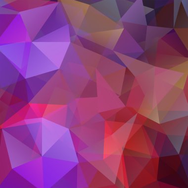 Mor üçgen, vektör çizim oluşan arka plan