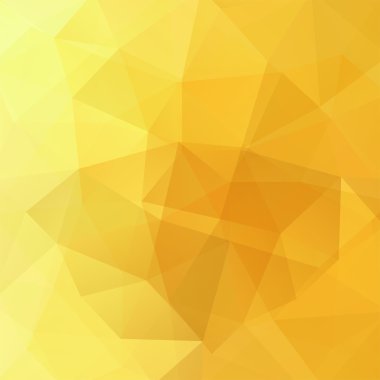 Sarı Üçgen, vektör çizim oluşan arka plan