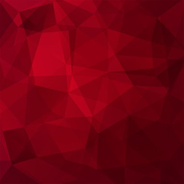 arka plan kırmızı üçgen, vektör çizim oluşan