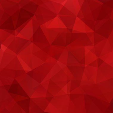 arka plan kırmızı üçgen, vektör çizim oluşan