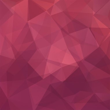 pembe üçgen, vektör çizim oluşan arka plan