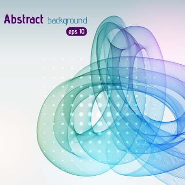 Renkli arka plan girdap dalgalar ile. Arka plan tasarım. EPS 10 vektör çizim