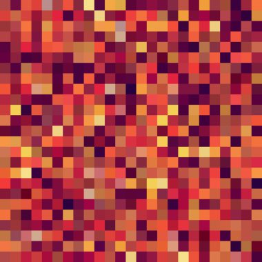 İş sunumları veya web şablonu afiş el ilanı için geometrik desen. Sorun -suz. Vektör illüstrasyon. Sonbahar renkli. Sarı, turuncu, kırmızı, kahverengi renkler.