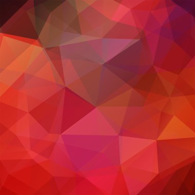 arka plan kırmızı üçgen, vektör çizim oluşan