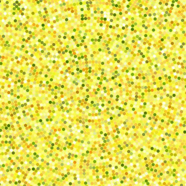 Basit konfeti arka plan, vektör illüstrasyon. Karışık küçük noktalar ile Desen. Sarı renkler