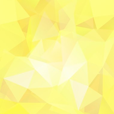 Sarı Üçgen, vektör çizim oluşan arka plan