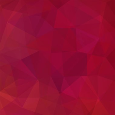 Poligonal vektör kırmızı arka plan. Kapak tasarımı, kitap tasarımı, web sitesi arka plan kullanılabilir. Vektör çizimi