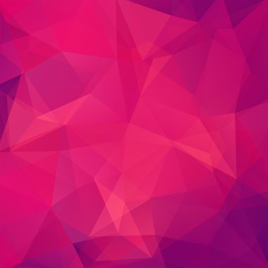 pembe üçgen, vektör çizim oluşan arka plan