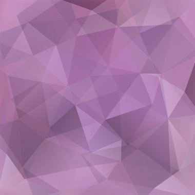 Geometrik desen, çokgen üçgenler pembe tonları arka planda vektör. İllüstrasyon model