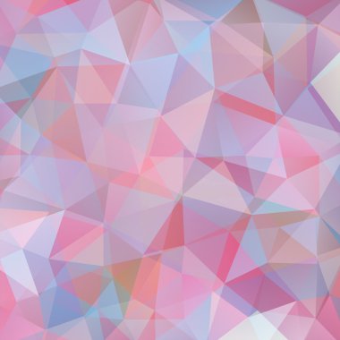 pembe, mavi üçgenler, vektör çizim oluşan arka plan