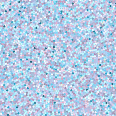 Basit konfeti arka plan, vektör çizim. Karışık küçük mavi lekeler ile desen.
