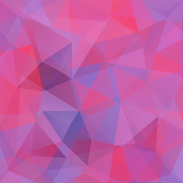 Abstract background consisting of pink, purple triangles, vector illustration — Stock Vector