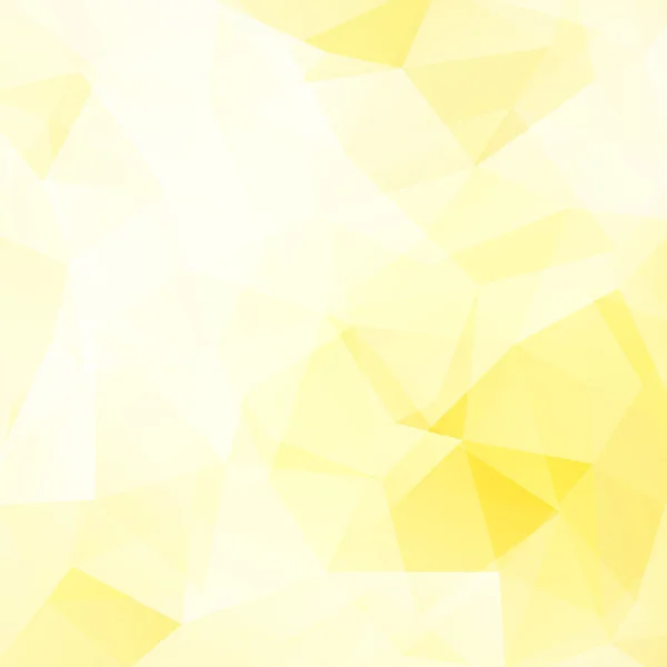 Абстрактний багатокутний світлий фон. Жовта геометрична векторна ілюстрація. Шаблон креативного дизайну . — стоковий вектор
