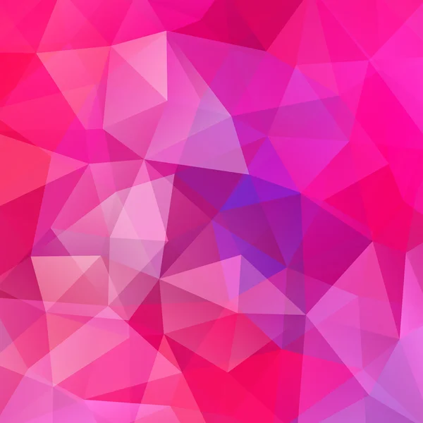 Fondo abstracto formado por triángulos rosados, ilustración vectorial — Archivo Imágenes Vectoriales