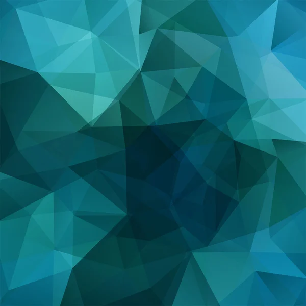 Fondo abstracto de mosaico. Fondo geométrico triangular. Elementos de diseño. Ilustración vectorial. Color azul . — Archivo Imágenes Vectoriales