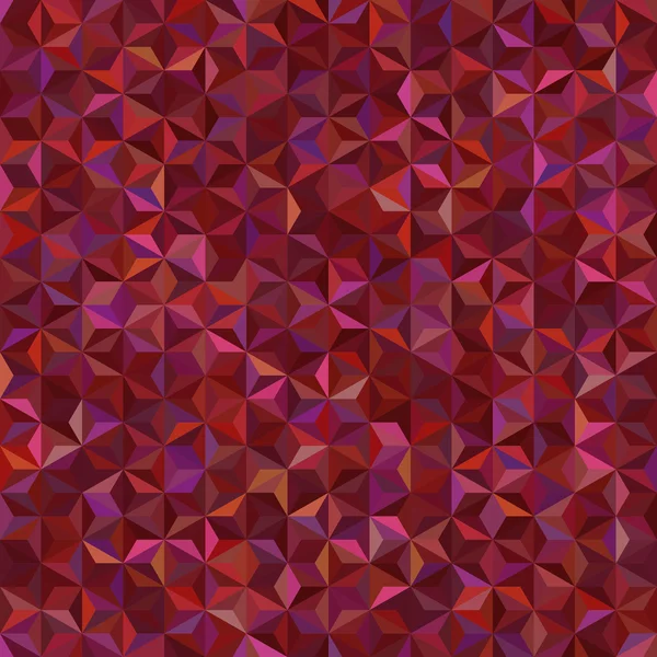 Background of geometric shapes. Seamless mosaic pattern. Vector illustration. Red, purple, brown colors. — Stock Vector