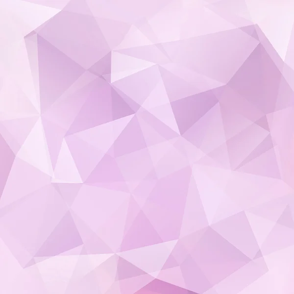 Fond vectoriel polygonal abstrait. Illustration vectorielle géométrique rose pastel. Modèle de conception créative. — Image vectorielle