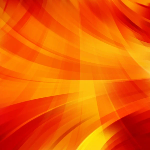 Abstract orange background with swirl waves. Abstract background design. Eps 10 vector illustration — Stock Vector