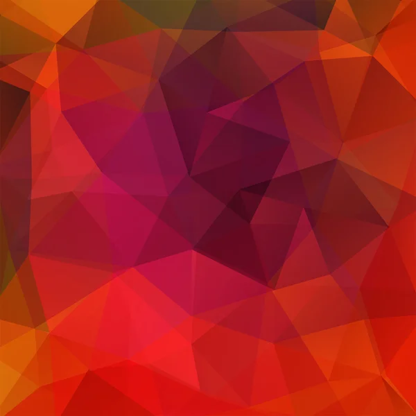 Fondo rojo de estilo geométrico abstracto. Fondo oscuro del negocio Ilustración vectorial — Vector de stock