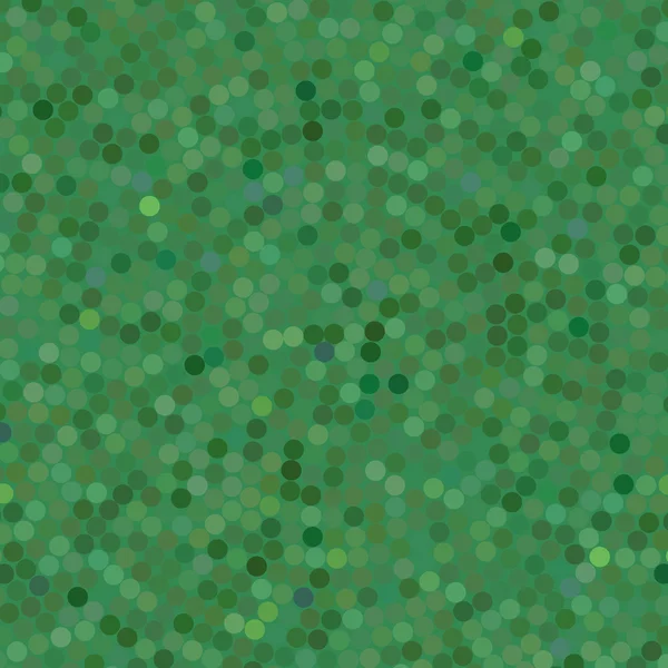간단한 녹색 색종이 배경, 벡터 일러스트 레이 션. 혼합된 작은 반점 패턴. — 스톡 벡터