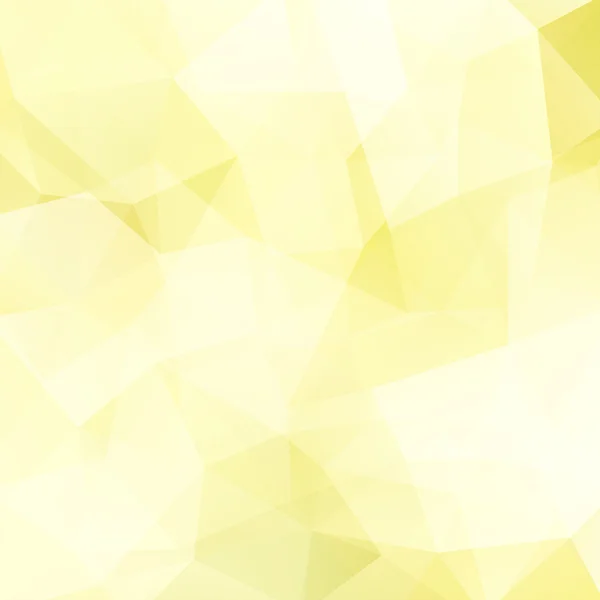 Abstrakter Hintergrund bestehend aus gelben Dreiecken, Vektorillustration — Stockvektor