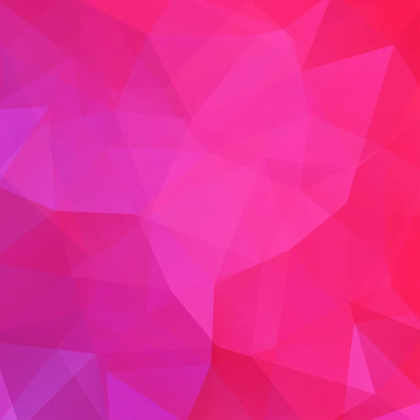 Фон зроблений з трикутників. Квадратна композиція з геометричними фігурами. Eps 10 Рожеві, фіолетові кольори . — стоковий вектор