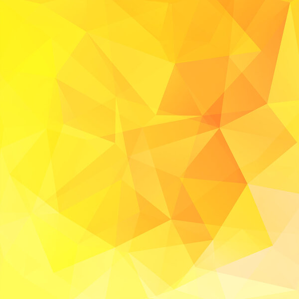 Геометрический узор, многоугольные треугольники векторный фон в желтых тонах
.