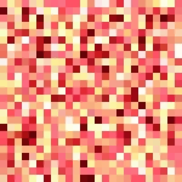 Bezproblémové geometrické kostkovaný vzor. Ideální pro tisk na textilie a papírové nebo dekorace. Barvy žlutá, červená, oranžová. — Stockový vektor