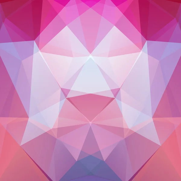 Hintergrund geometrischer Formen. buntes Mosaikmuster. Vektor eps 10. Vektor-Illustration. rosa Farbe. — Stockvektor