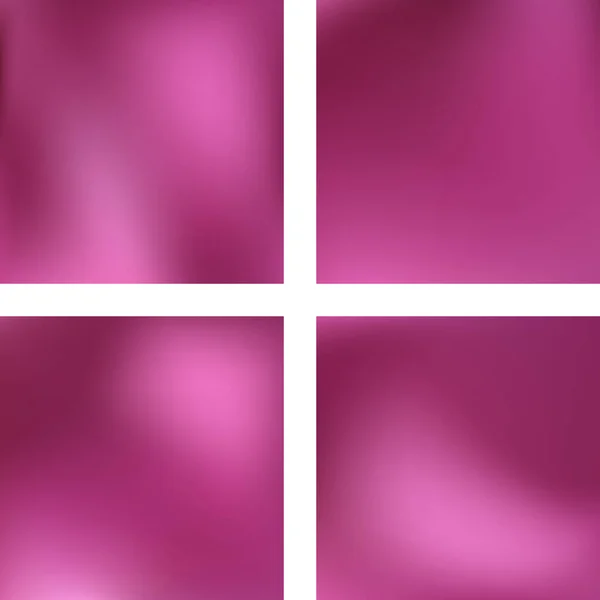ピンクの抽象的なぼやけた背景を設定します ベクトルイラスト 現代の幾何学的背景 アブストラクトテンプレート — ストックベクタ