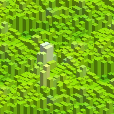 Geometrik küpleri arka plan