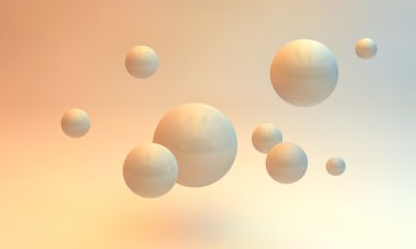 Soyut çember arkaplanı