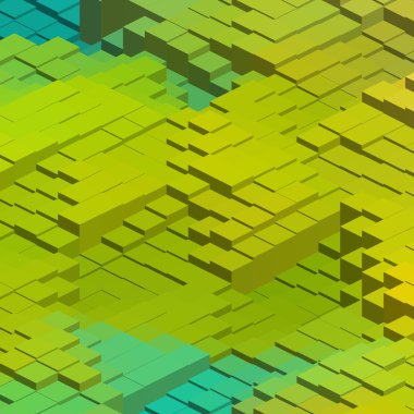 Geometrik küpleri arka plan