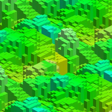 Geometrik küpleri arka plan