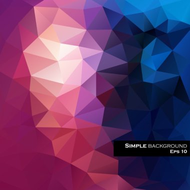 soyut üçgenler arka plan