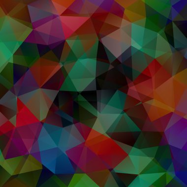 soyut üçgenler arka plan